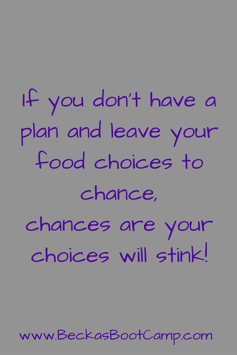 Meal planning is key to healthy eating. It is hard to be successful when you don't have the proper ingredients on hand to make the healthy foods. Often times, healthy eating takes some prep work, and if you don't know what to prep you won't be prepared.