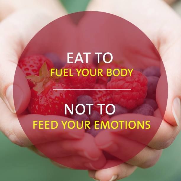 Is your food fueling you? Or are you letting your food fuel your feelings?