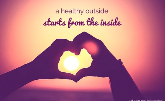 A healthy outside starts from the inside. It truly needs to be a total body transformation.